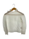 【中古】me ISSEY MIYAKE◆長袖カットソー/--/ポリエステル/WHT/MI43FJ201【レディースウェア】