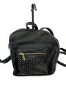 【中古】PAPILLONNER◆リュック/--/BLK/レザー【バッグ】