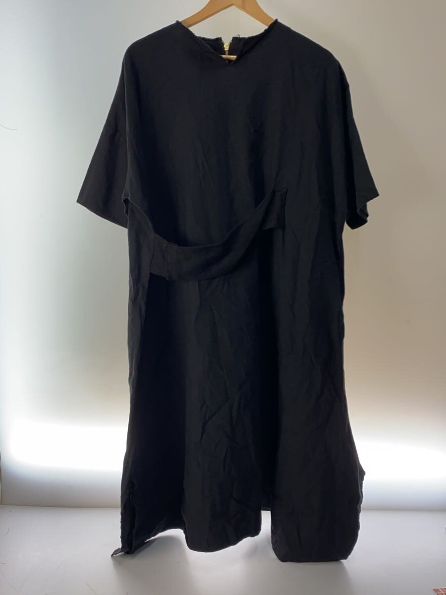 【中古】ERICO YAMAGUCHI/khadi/マザーハウス/半袖ワンピース/M/リネン/BLK/無地//【レディースウェア】 jumblestore-38798142 2nd STREET 楽天市場店 サンプル画像2