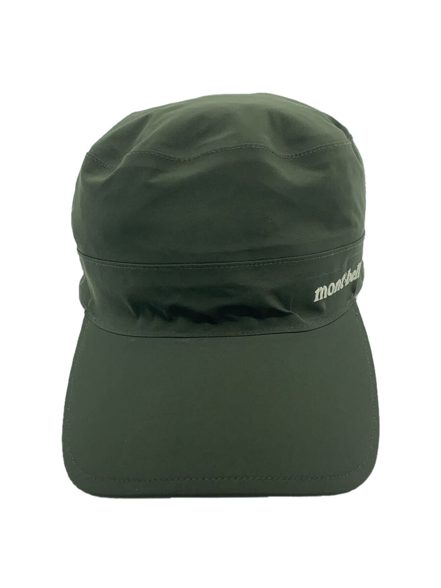 【中古】mont-bell◆キャップ/L/ナイロン/KHK/無地/メンズ/1128629【服飾雑貨他】