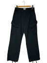 【中古】カーゴパンツ/S/コットン/BLK/DEVXPTXXX4/DEVINUSAGE ISLAND CARGO PANTS【メンズウェア】