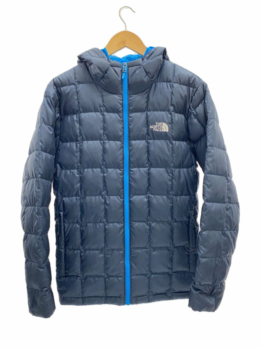 【中古】THE NORTH FACE◆ダウンジャケット/M/ポリエステル/NVY/無地/721221【メンズウェア】