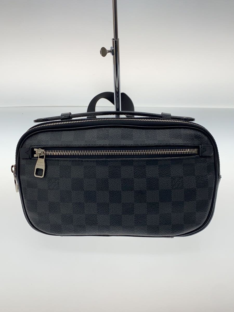 LOUIS VUITTON◇アンブレール_ダミエ・グラフィット_BLK/PVC/BLK LOUIS VUITTON◇アンブレール_ダミエ・グラフィット_BLK/PVC/BLK