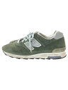 【中古】NEW BALANCE◆ニューバランス/M1400/28cm/GRN/スウェード【シューズ】