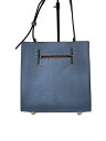 【中古】HASHIBAMI◆ショルダーバッグ/--/BLU【バッグ】(4)