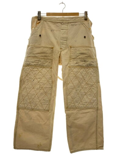 【中古】CAN’T BUST EM◆40~50s/エプロンポケット/オーバーオール/生成り/コットン//【メンズウェア】 【中古】CAN’T BUST EM◆40~50s/エプロンポケット/オーバーオール/生成り/コットン//【メンズウェア】