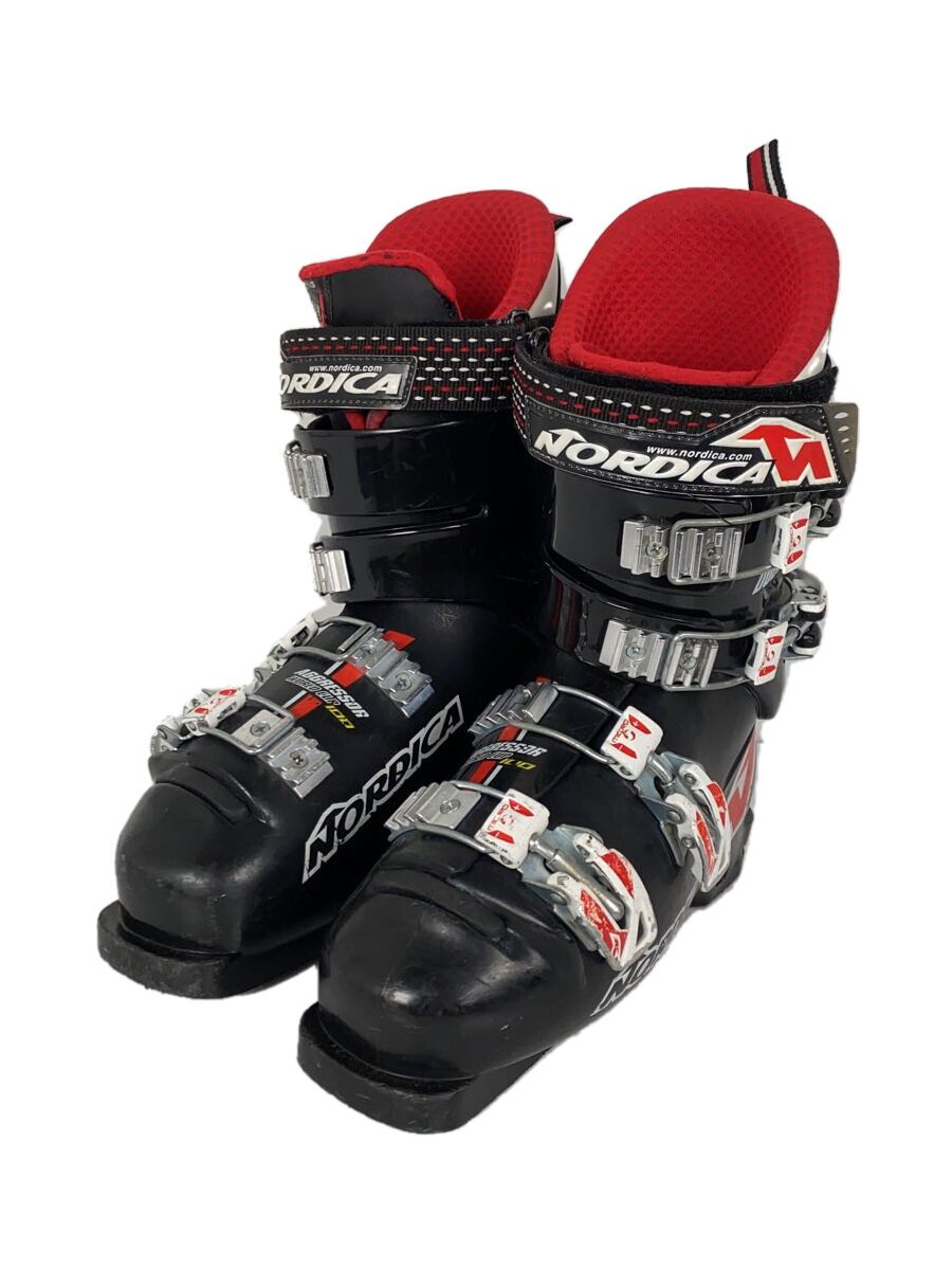 【中古】NORDICA◆AGGRESSOR WORLDCUP100/スキーブーツ/29.5cm/ブラック/アダルト【スポーツ】