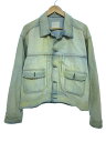 【中古】ANCELLM◆CRASH DENIM JACKET type-2/Gジャン/2/コットン/IDG/ANC-JK32【メンズウェア】(4)
