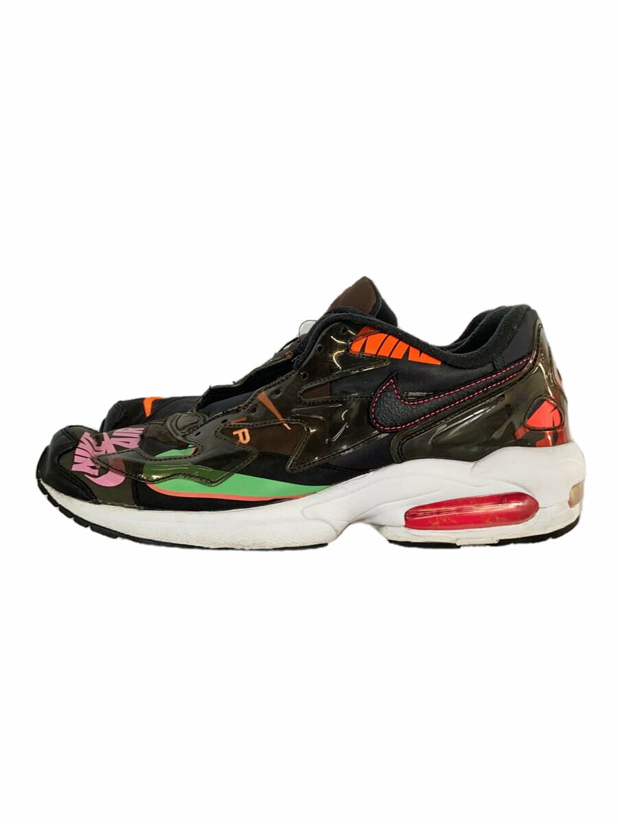 【中古】NIKE◆AIR MAX2 LIGHT QS/エアマックスライト/ブラック/CI5590-001/28cm/BLK//【シューズ】