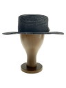 【中古】el conductor H◆LONG BLIM SKULL STUDDED BOATER HAT/--/BLK/メンズ/PD23SAC06【服飾雑貨他...