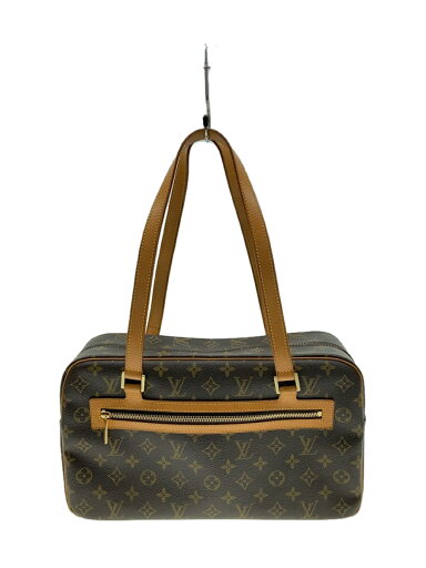 【中古】LOUIS VUITTON◆シテGM_モノグラム・キャンバス_BRW/PVC/BRW/M51181/ルイヴィトン【バッグ】 【中古】LOUIS VUITTON◆シテGM_モノグラム・キャンバス_BRW/PVC/BRW/M51181/ルイヴィトン【バッグ】