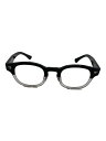 【中古】BJ CLASSIC COLLECTION◆メガネ/ウェリントン/プラスチック/BLK/CLR/メンズ/P-551MP//【服飾雑貨他】