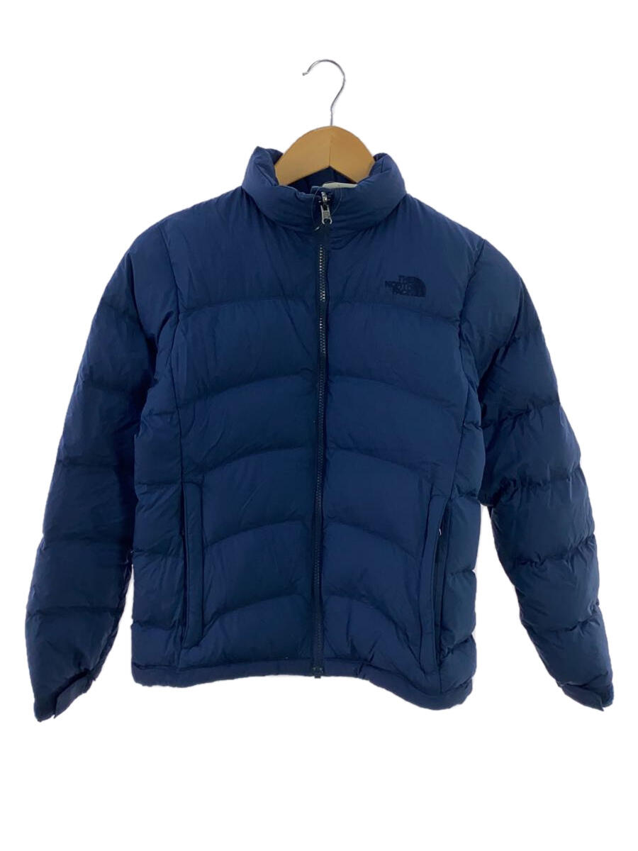 【中古】THE NORTH FACE◆アコンカグア/ダウンジャケット/M/ナイロン/ネイビー/無地/NDW9160Z【レディースウェア】