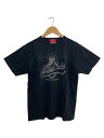 【中古】CREAM SODA◆Tシャツ/L/コットン/BLK/色褪せ有【メンズウェア】(4)