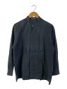 【中古】ISSEY MIYAKE MEN◆長袖シャツ/S/コットン/BLK/無地/me31-fj044【メンズウェア】(4)