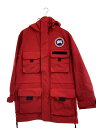 【中古】CANADA GOOSE◆ジャケット/XS/ポリエステル/RED/WB-J402【メンズウェア】(4)