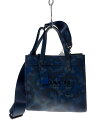 【中古】COACH◆ハンドバッグ/レザー/NVY/カモフラ/CC405【バッグ】