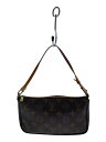 【中古】LOUIS VUITTON◆1)ポシェット・アクセソワール_モノグラム・キャンバス_BRW/PVC/BRW/M51980【バッグ】(4)