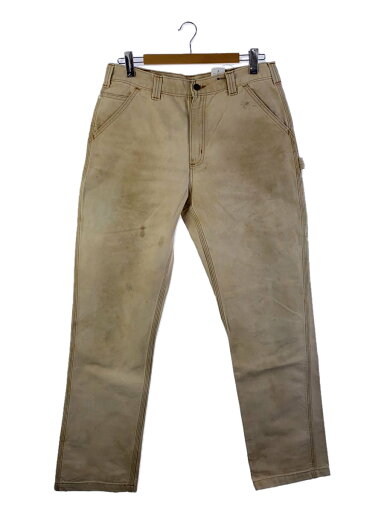 【中古】Carhartt◆ダック地/ペインターパンツ/ストレートパンツ/34/コットン/BEG/100097 211【メンズウェア】 【中古】Carhartt◆ダック地/ペインターパンツ/ストレートパンツ/34/コットン/BEG/100097 211【メンズウェア】