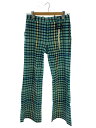 【中古】CHARLES JEFFREY LOVERBOY◆23SS/ボトム/28/コットン/BLU/チェック//【メンズウェア】