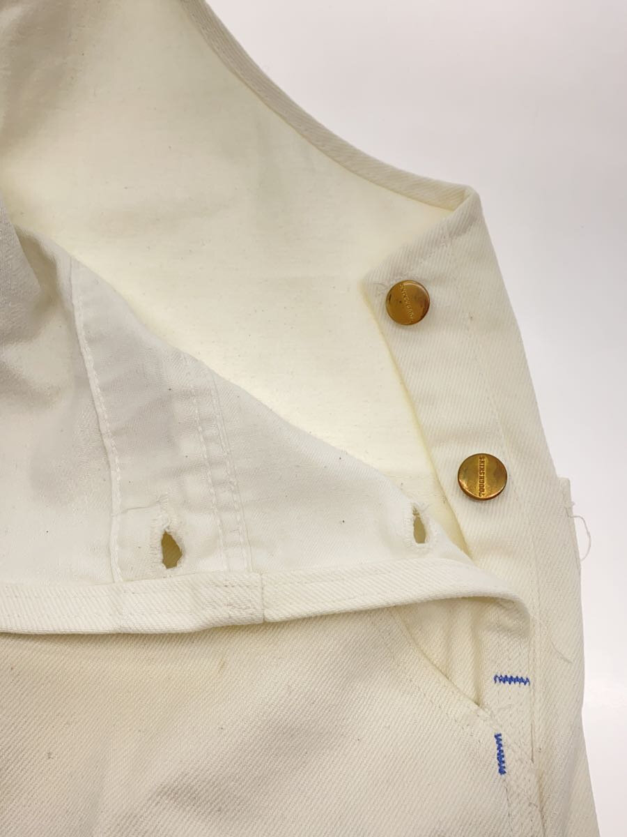 【中古】sears◆TOUGHSKINS/オーバーオール/--/コットン/WHT//【メンズウェア】