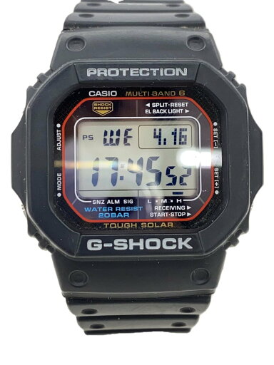 【中古】CASIO◆ソーラー腕時計/デジタル/ラバー/BLK/BLK/GW-M5610【服飾雑貨他】 【中古】CASIO◆ソーラー腕時計/デジタル/ラバー/BLK/BLK/GW-M5610【服飾雑貨他】