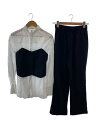 【中古】Mila Owen◆3点セット/セットアップ/長袖シャツ/フレアパンツ/1/BLK/09WF0242005【レディースウェア】(4)