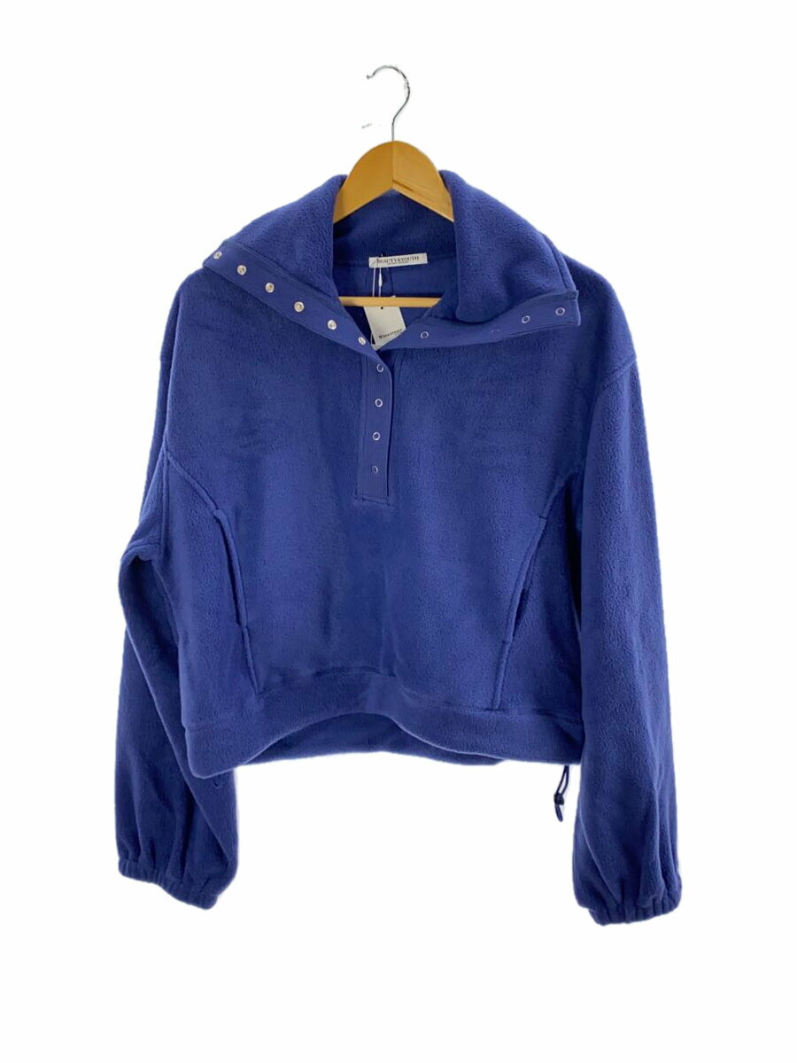 【中古】BEAUTY&YOUTH UNITED ARROWS◆24AW/フリース スナッププルオーバー/FREE/ポリエステル/NVY/1612-175-5329//【レディースウェア】