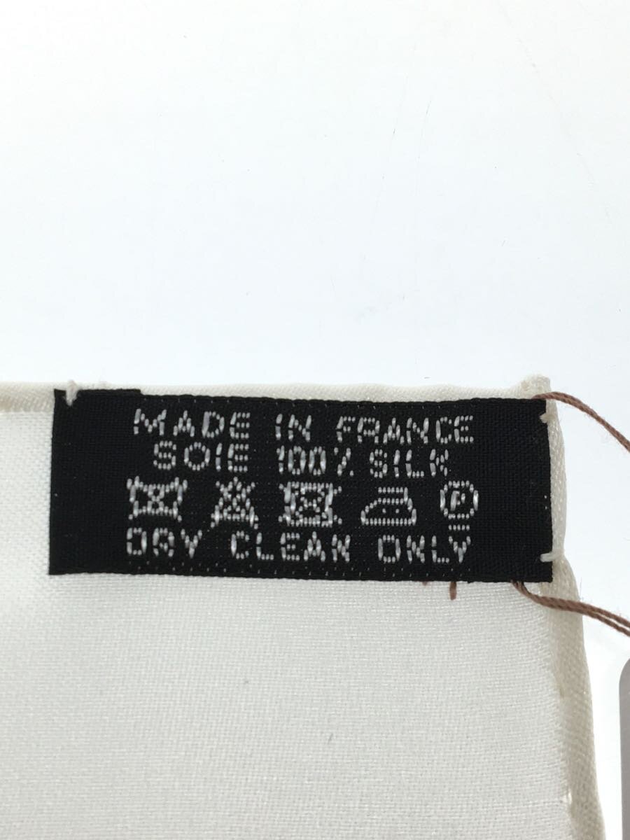 【中古】HERMES◆pochette pongee/プチカレ/グランH/服飾雑貨/シルク/SLV///【服飾雑貨他】