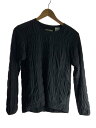 【中古】snow peak◆スウェット/2/ポリエステル/BLK/sw-20su002【レディースウェア】