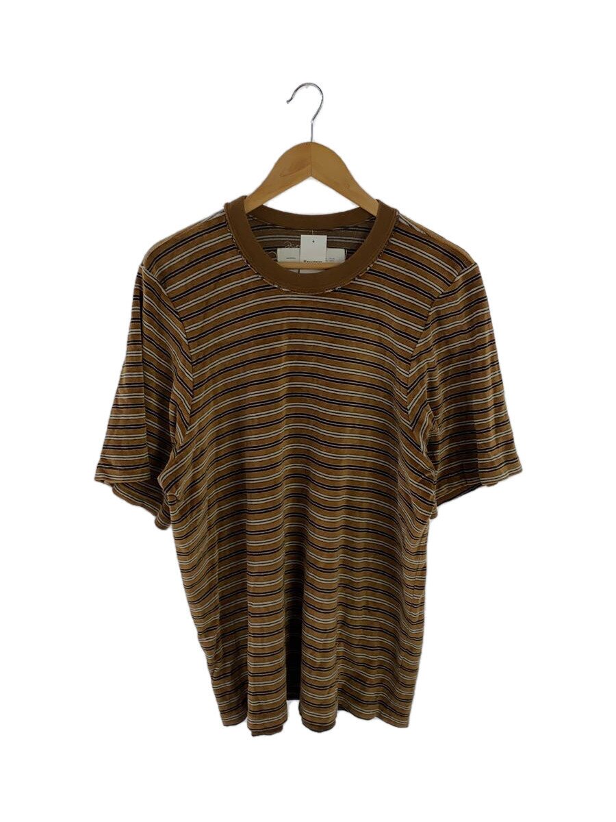 CAMILFORTGENS/Tシャツ/L/コットン/CML/ボーダー