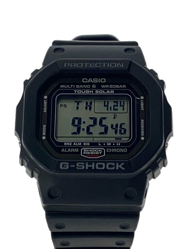 【中古】CASIO◆ソーラー腕時計_G-SHOCK/デジタル/ラバー/BLK/BLK【服飾雑貨他】 【中古】CASIO◆ソーラー腕時計_G-SHOCK/デジタル/ラバー/BLK/BLK【服飾雑貨他】