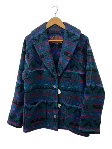 【中古】Woolrich◆ジャケット/--/ウール/GRN【レディースウェア】 【中古】Woolrich◆ジャケット/--/ウール/GRN【レディースウェア】