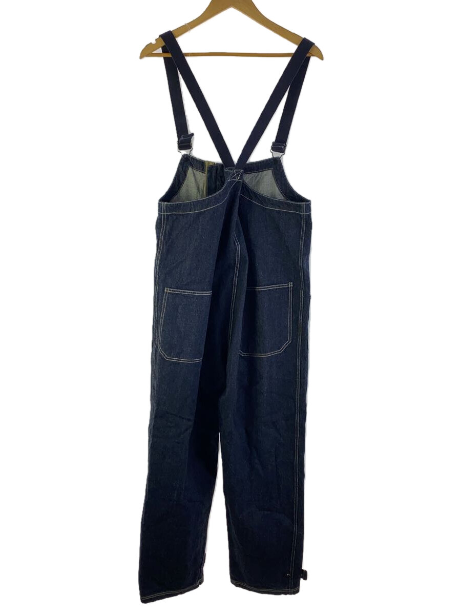 【中古】COLIMBO◆オーバーオール/M/コットン/IDG/無地/BBZ2【メンズウェア】