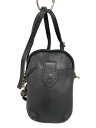 【中古】LAURA DI MAGGIO◆ショルダーバッグ/レザー/BLK/無地【バッグ】(4)