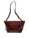 【中古】COACH◆トートバッグ/レザー/BRD/無地/C5690【バッグ】