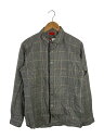 【中古】BEAUTILITIES/シャツジャケット/M/コットン/GRY/チェック【メンズウェア】