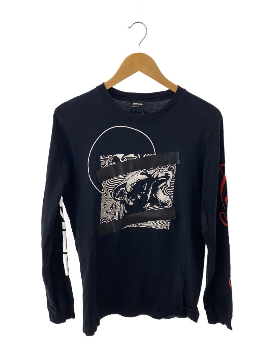Rakuten - 【中古】DIESEL◆長袖Tシャツ/--/コットン/BLK【メンズウェア】