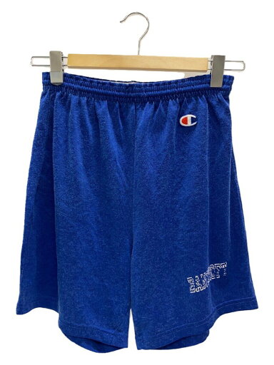 【中古】Champion◆ショートパンツ/L/コットン/BLU【メンズウェア】 【中古】Champion◆ショートパンツ/L/コットン/BLU【メンズウェア】