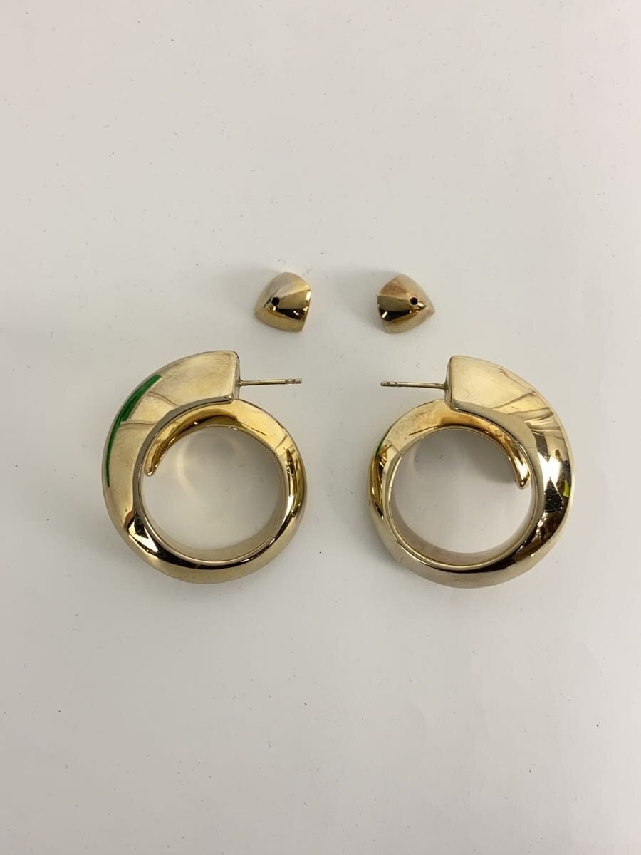 【中古】BOTTEGA VENETA◆スパイラルピアス/SV925/ゴールド/レディース//【服飾雑貨...