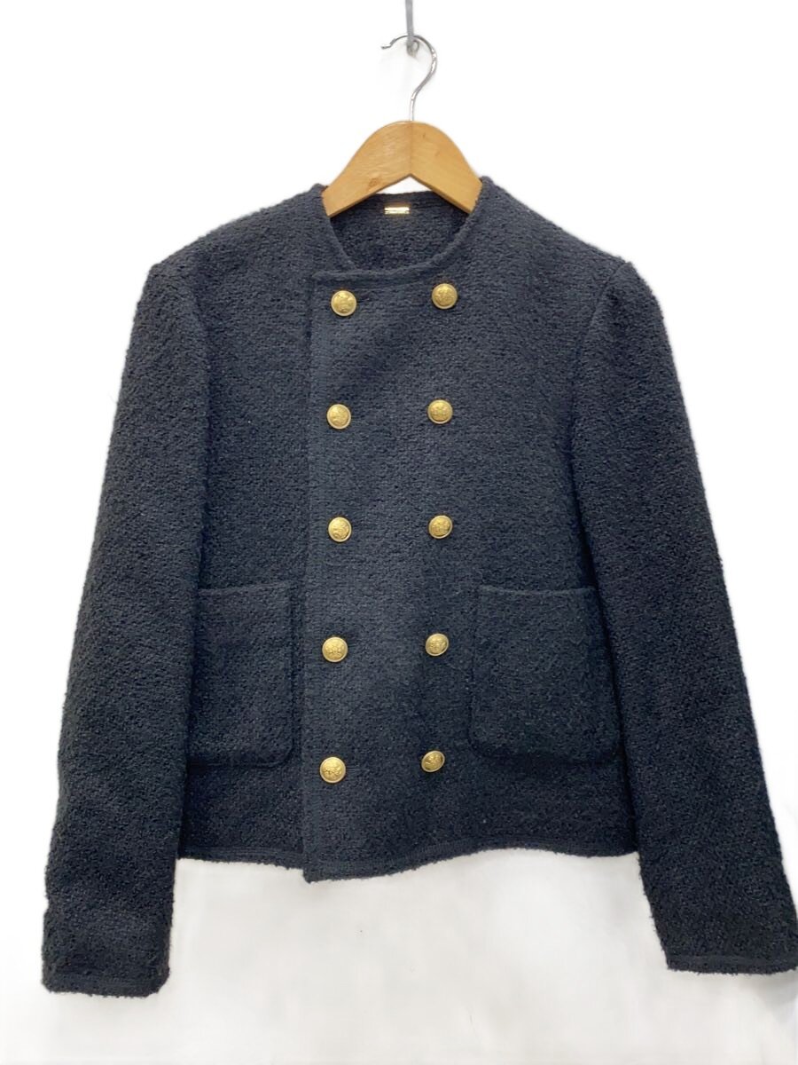【中古】Mila Owen◆22AW/コンパクトダブルツィードジャケット/金ボタン/1/ブラック/無地/09WFJ2242//【レディースウェア】 jumblestore-38399171 2nd STREET 楽天市場店 パッケージ画像