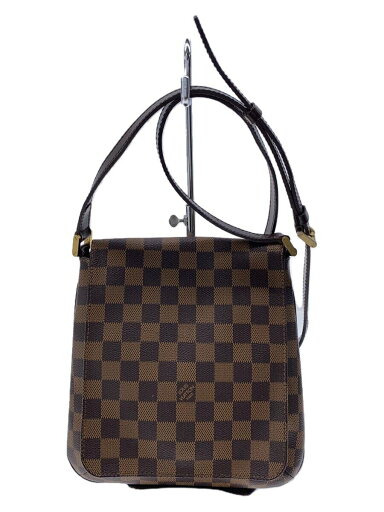 【中古】LOUIS VUITTON◆ミュゼット・サルサ_ダミエ・エベヌ_ロングショルダー_BRW/PVC/BRW//【バッグ】 【中古】LOUIS VUITTON◆ミュゼット・サルサ_ダミエ・エベヌ_ロングショルダー_BRW/PVC/BRW//【バッグ】