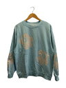 【中古】marimekko◆スウェット/L/コットン/BLU/52219-1-90205//【レディースウェア】