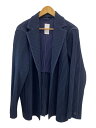 【中古】HOMME PLISSE ISSEY MIYAKE◆テーラードジャケット/2/ポリエステル/ネイビー/HP55JD201//【メンズウェア】