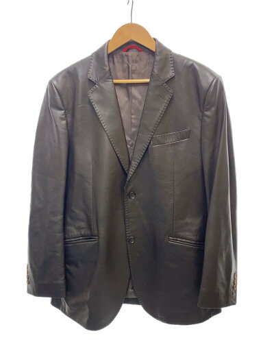 【中古】DANIEL CREMIEUX◆レザージャケット・ブルゾン/XL/羊革/BRW【メンズウェア】 【中古】DANIEL CREMIEUX◆レザージャケット・ブルゾン/XL/羊革/BRW【メンズウェア】