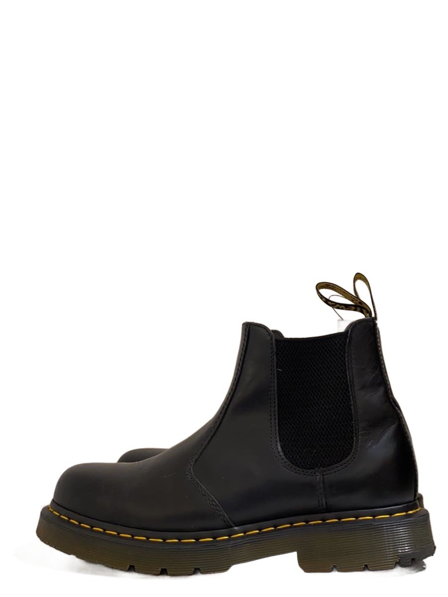 【中古】Dr.Martens◆サイドゴアブーツ/UK8/BLK/レザー/24040【シューズ】