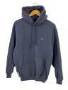 【中古】DESCENDANT◆パーカー/2/コットン/NVY/無地【メンズウェア】