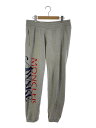 【中古】MONCLER◆×Awake NY/スウェットパンツ/ボトム/S/コットン/GRY【メンズウェア】(4)