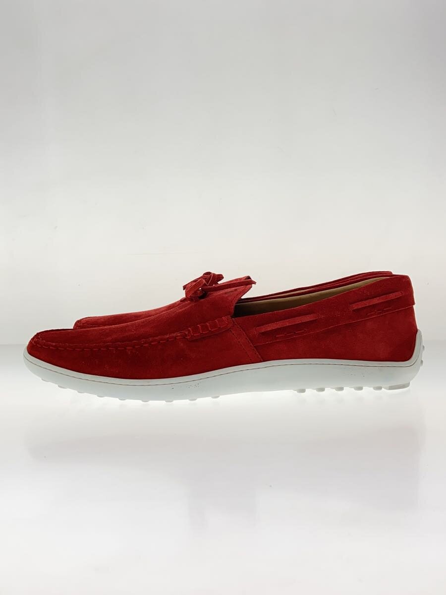 Deck Shoes - 【中古】TOD’S◆デッキシューズ/レッド/11/スウェード【シューズ】