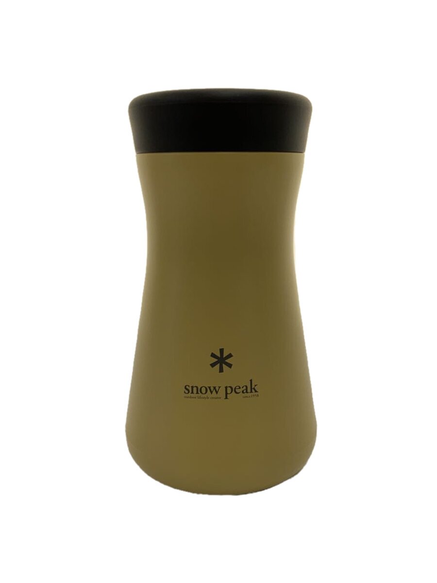 【中古】snow peak◆ステンレス真空ボトル/BEG/TW-350-SN【スポーツ】